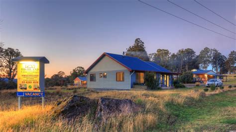 Highland Cabins and Cottages at Bronte Park.